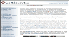 Desktop Screenshot of gemselect.net