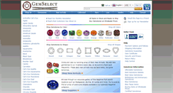 Desktop Screenshot of gemselect.com